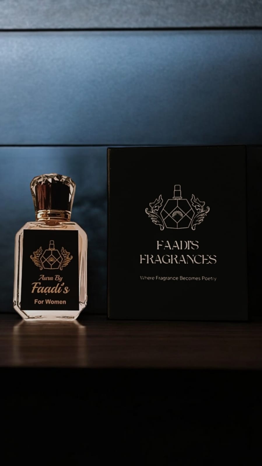 Faadi's Fragrances craftsmanship - premium perfume bottles