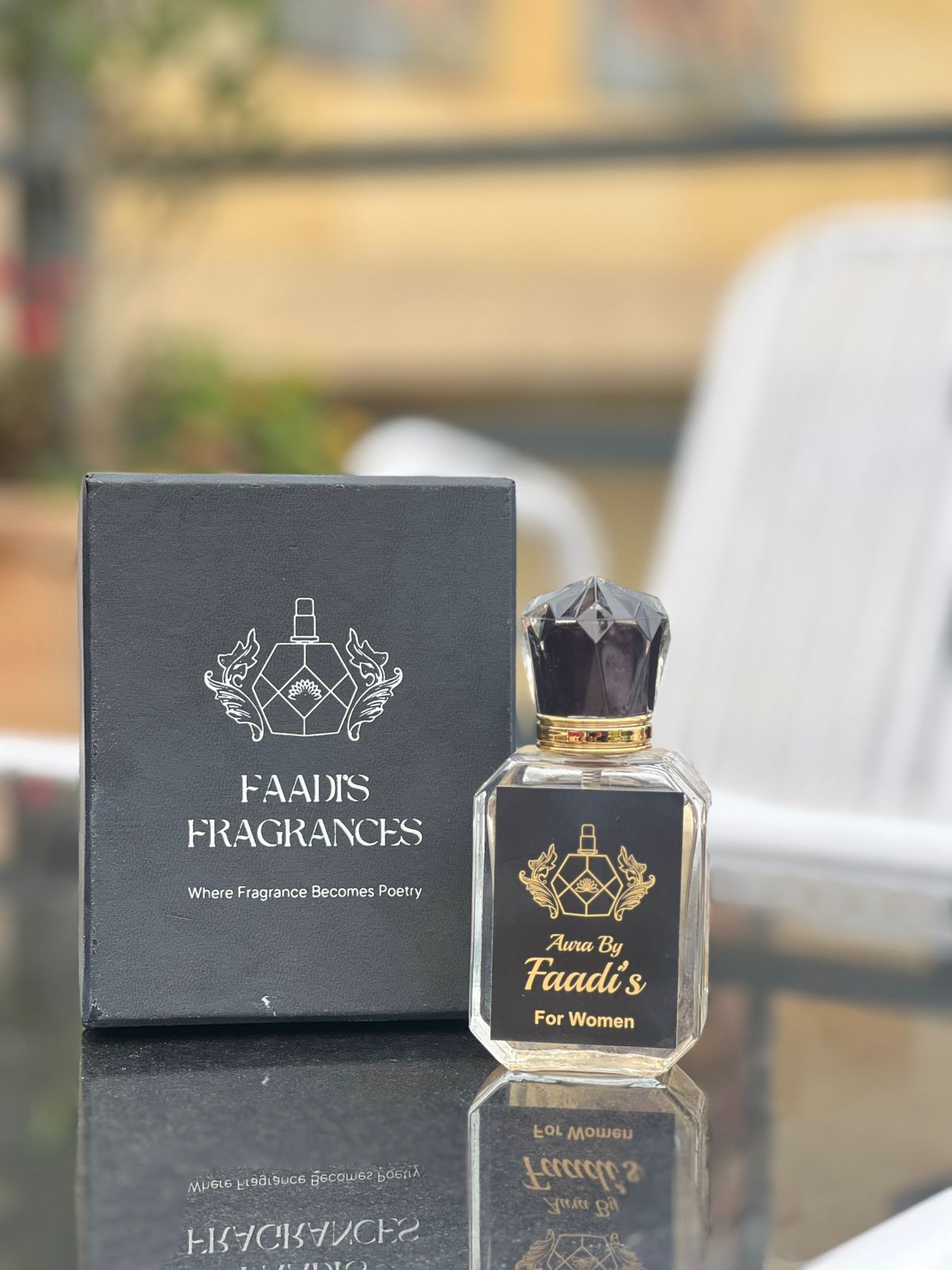 Faadi's luxury perfume collection